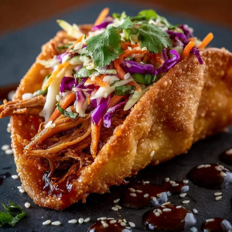 Copycat Chicken Wonton Tacos