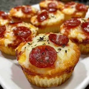 25-Minute Easy Pizza Cupcakes