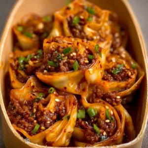 Spicy Beef Chili Oil Dumplings