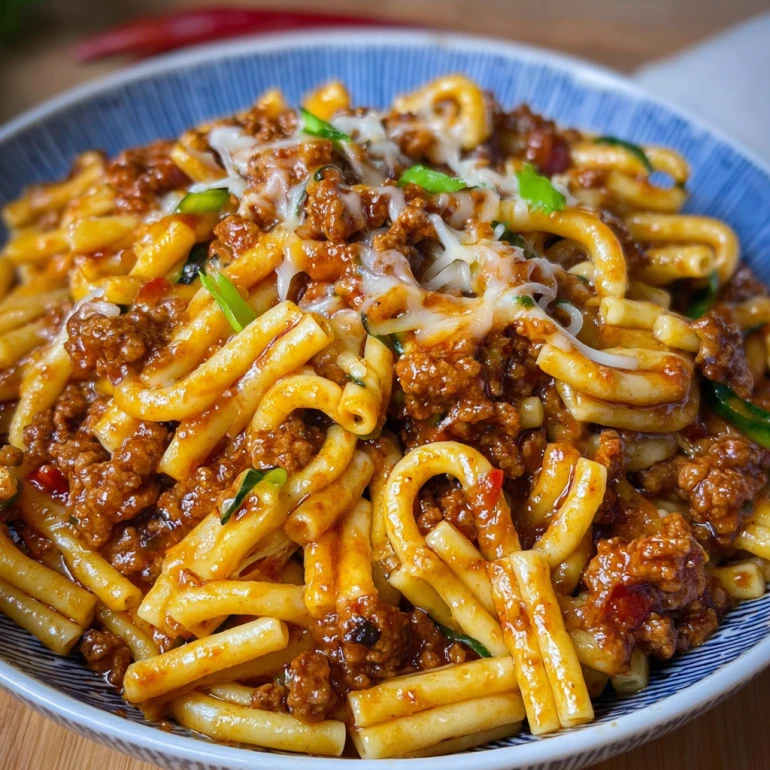 Spicy Asian Beef Noodles