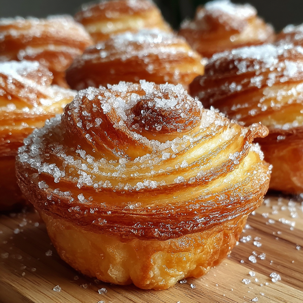 Delicious Cruffins with Cinnamon