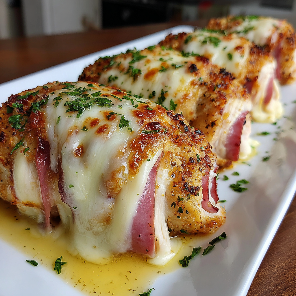 Creamy Chicken Cordon Bleu