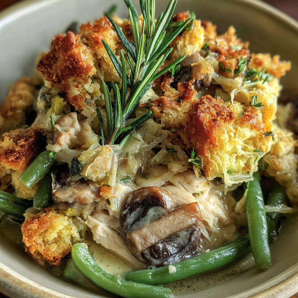 Slow Cooker Chicken Stuffing