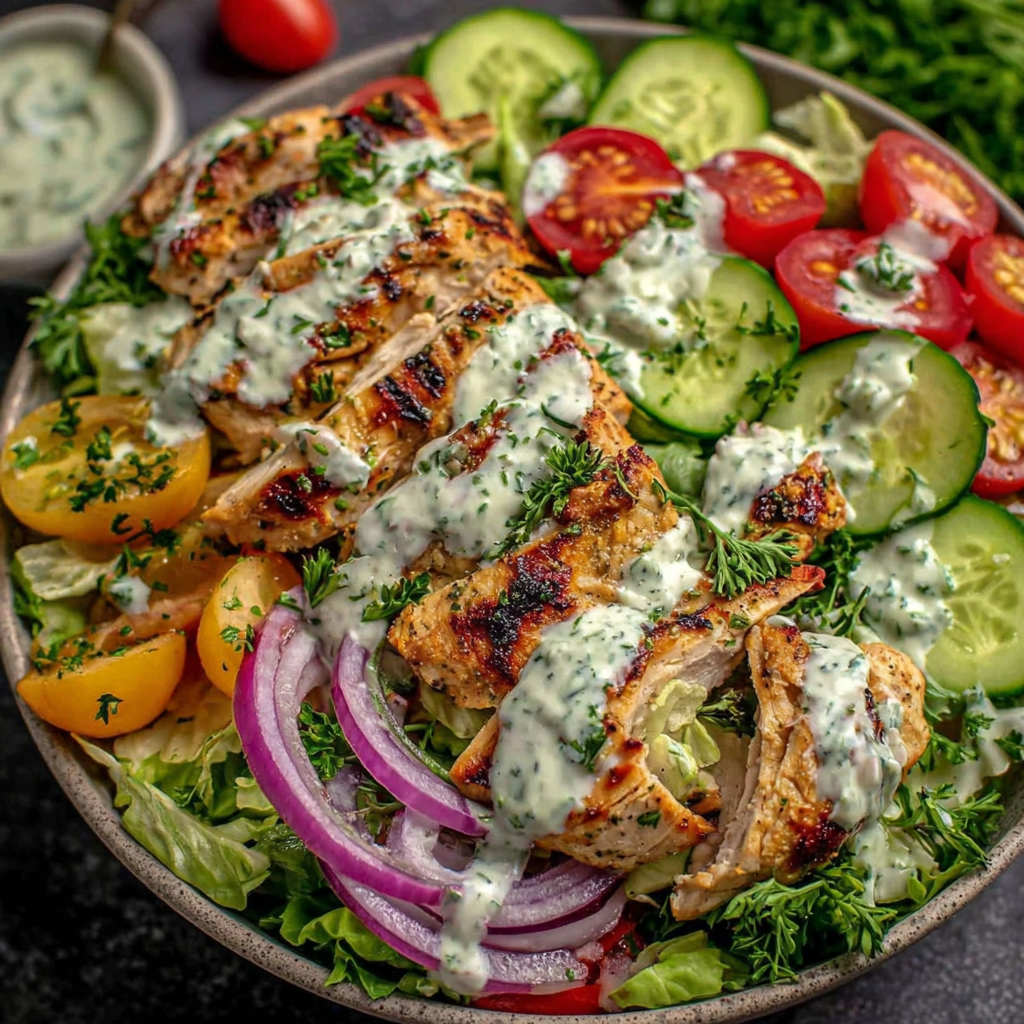 Tzatziki Chicken Salad