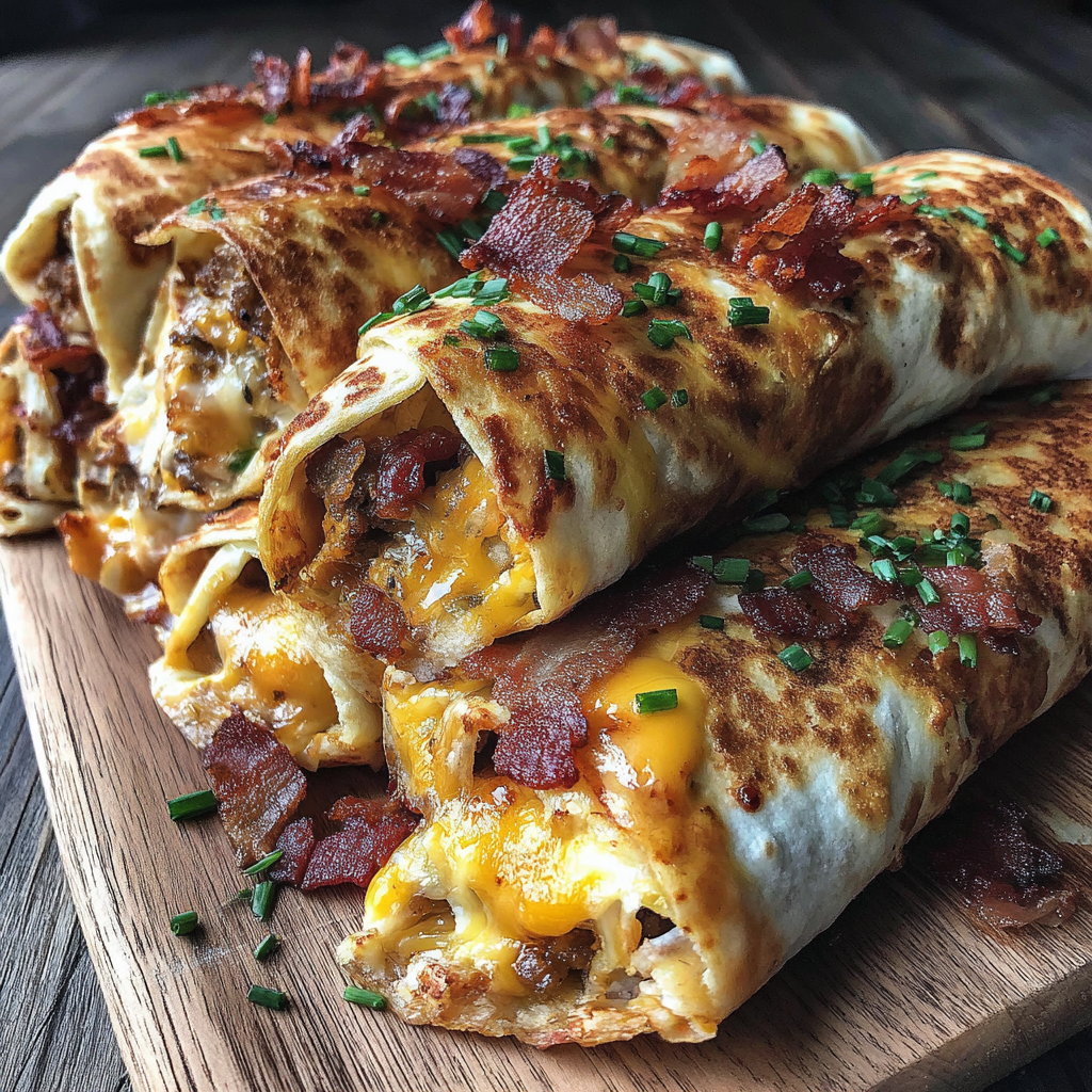 Garlic Butter Bacon Cheeseburger