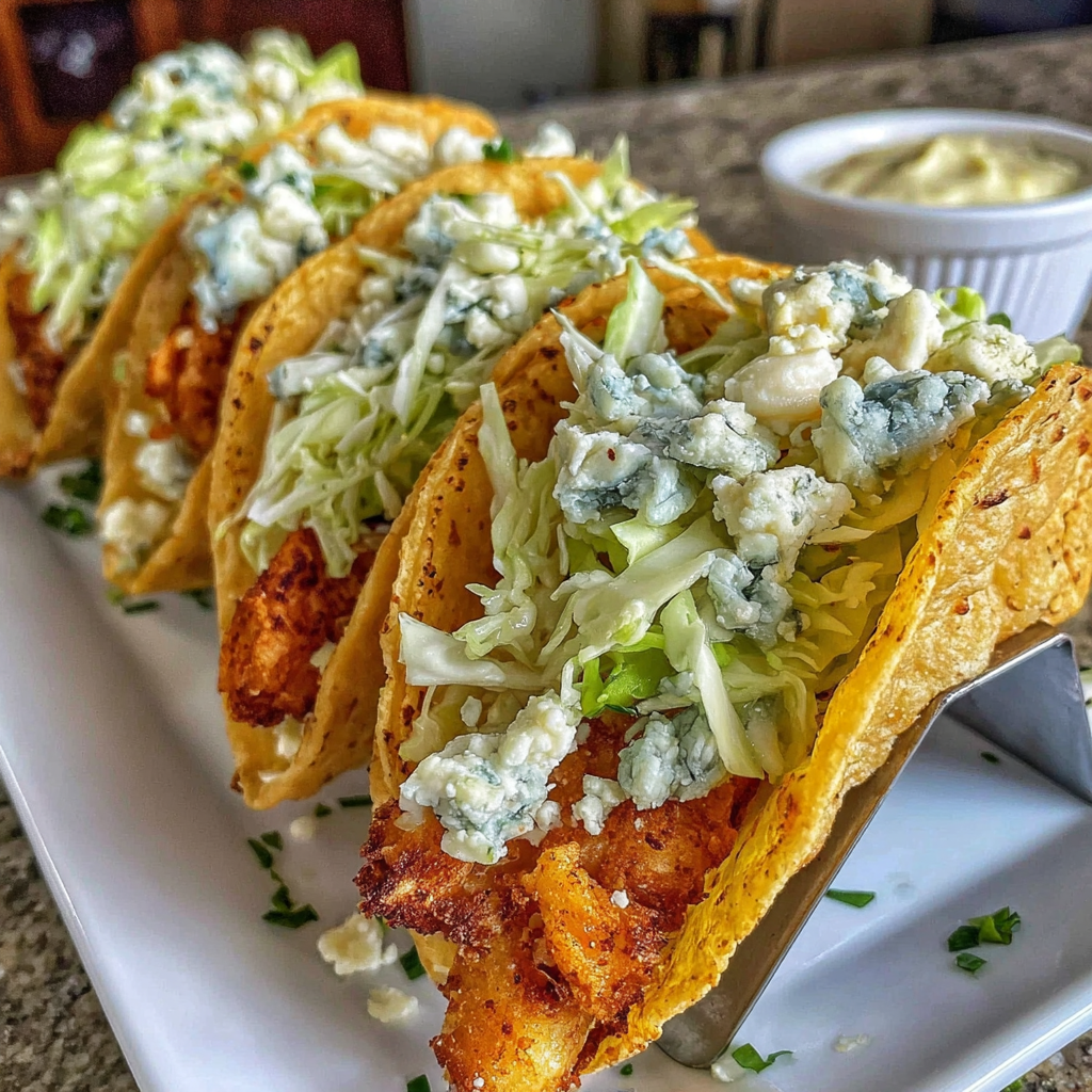 Dill Pickle Ranch Smash Chicken Tacos