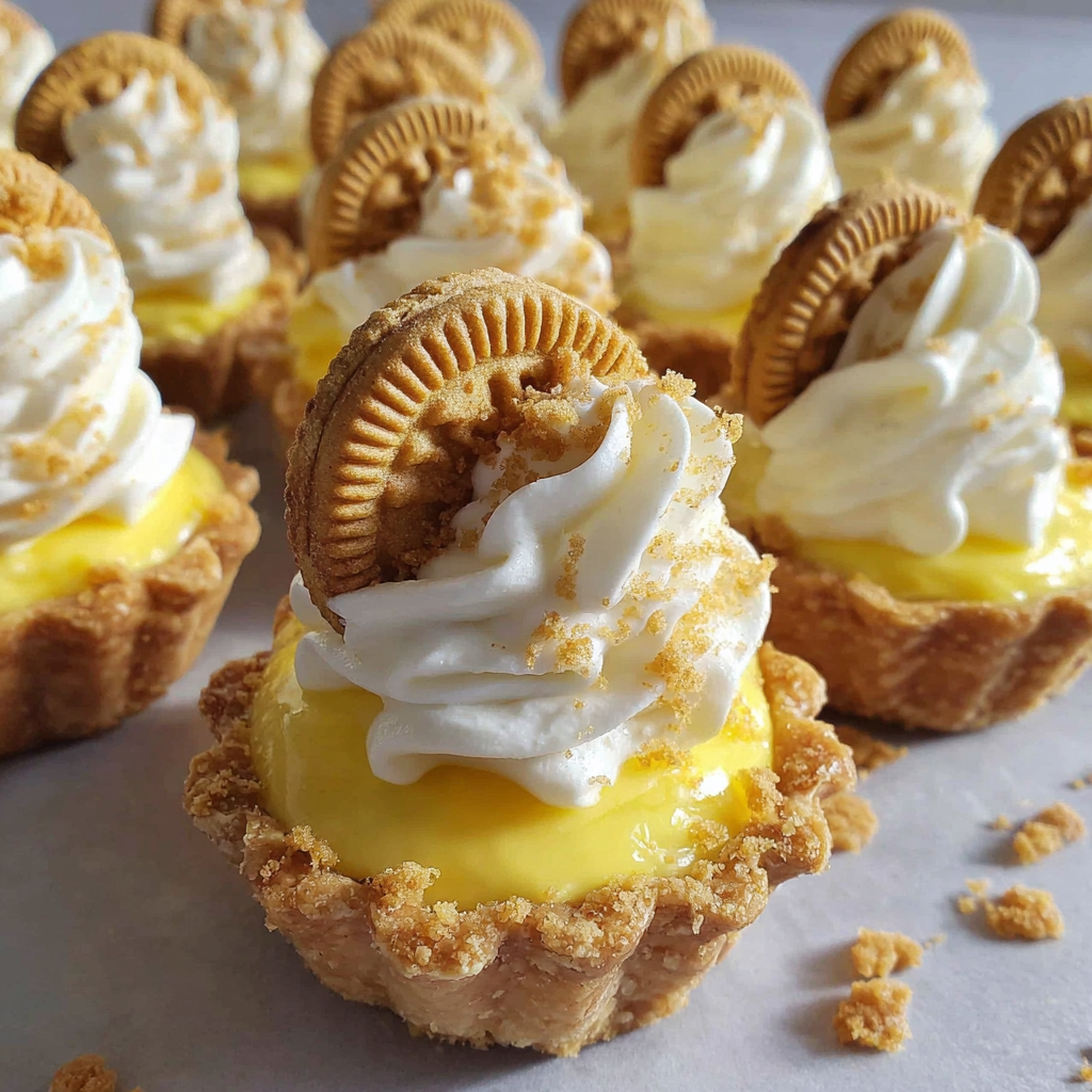 Muffin Tin Banana Cream Pies