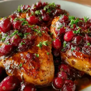 Slow Cooker Cranberry Chicken