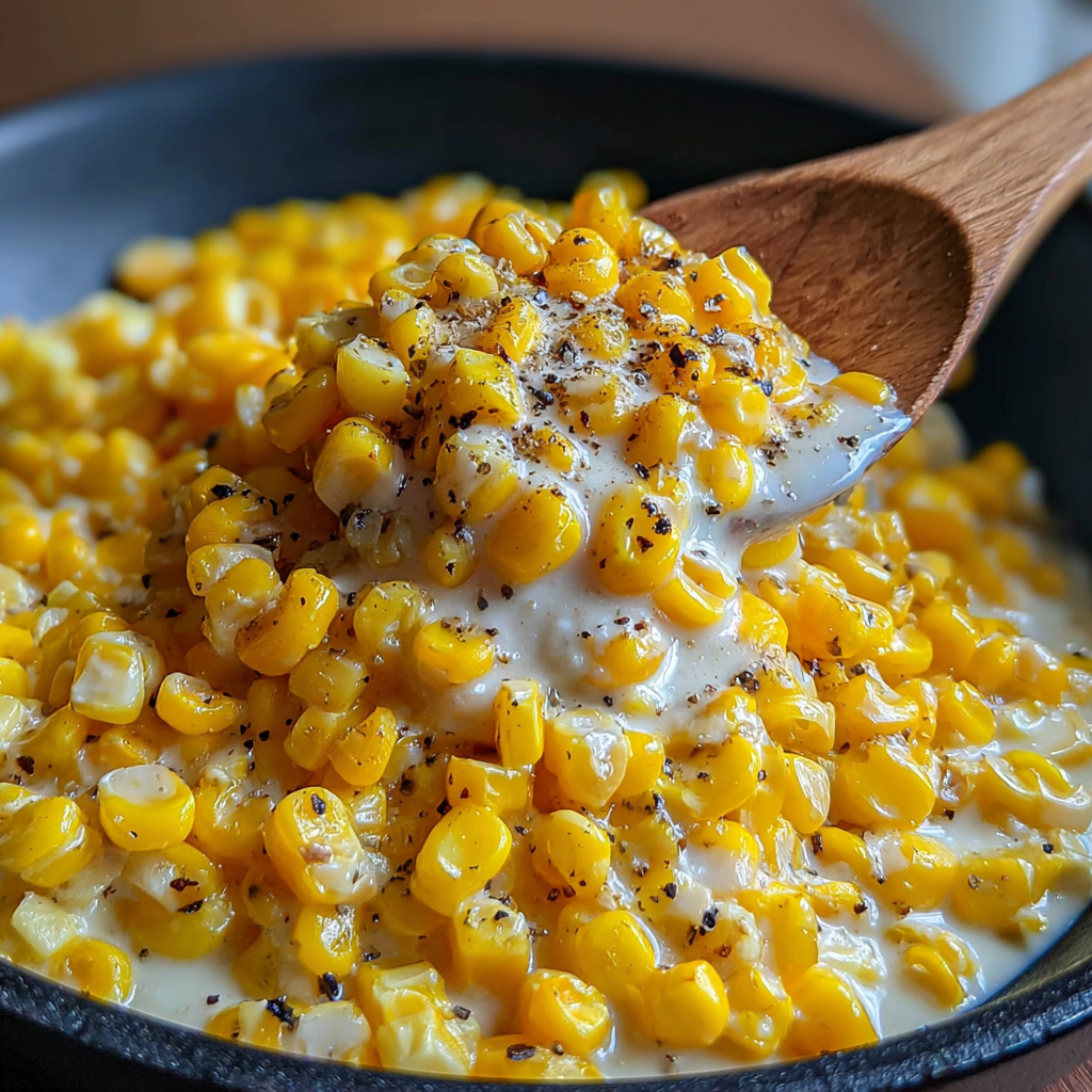 Creamy Honey Butter Skillet Corn