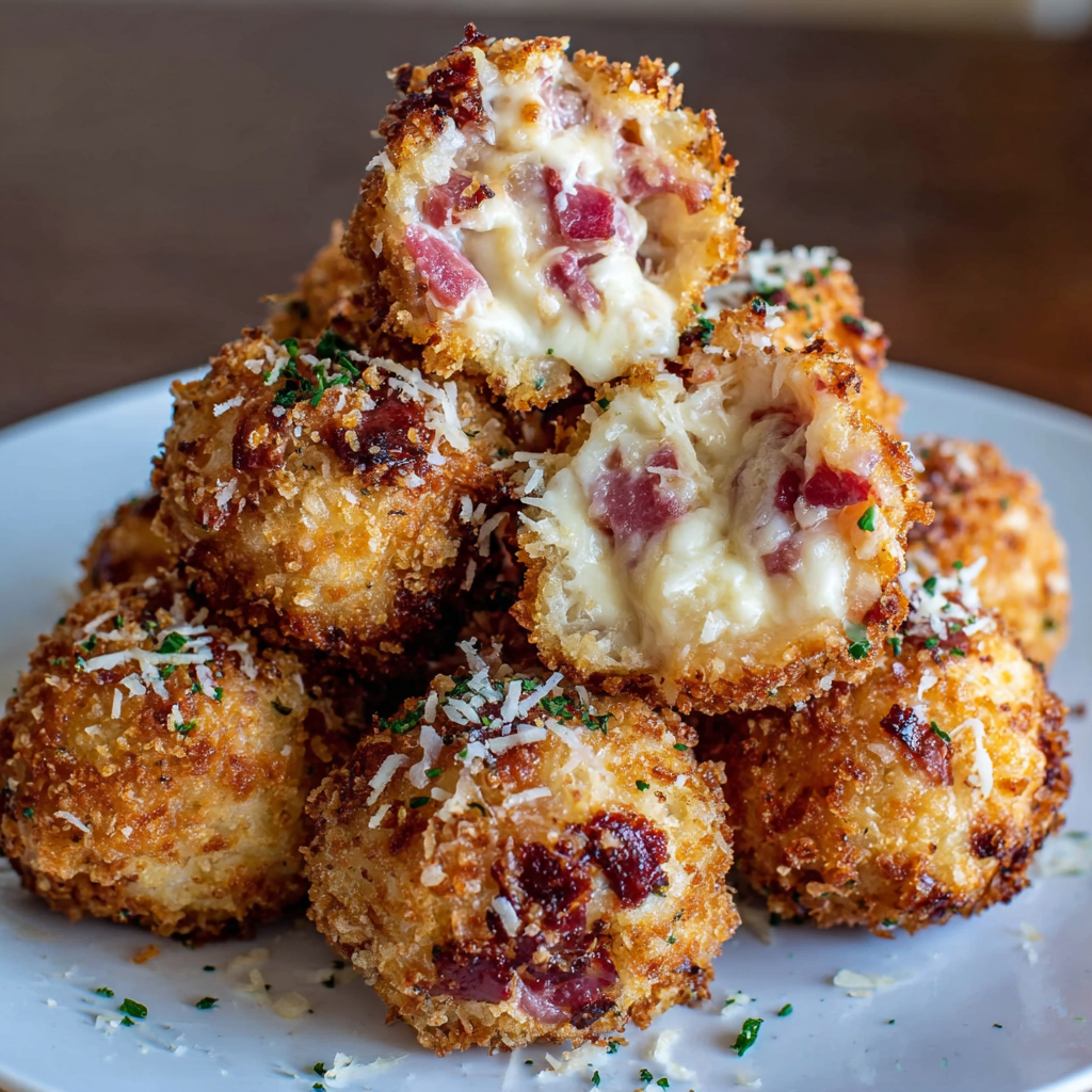 Crispy Reuben Balls