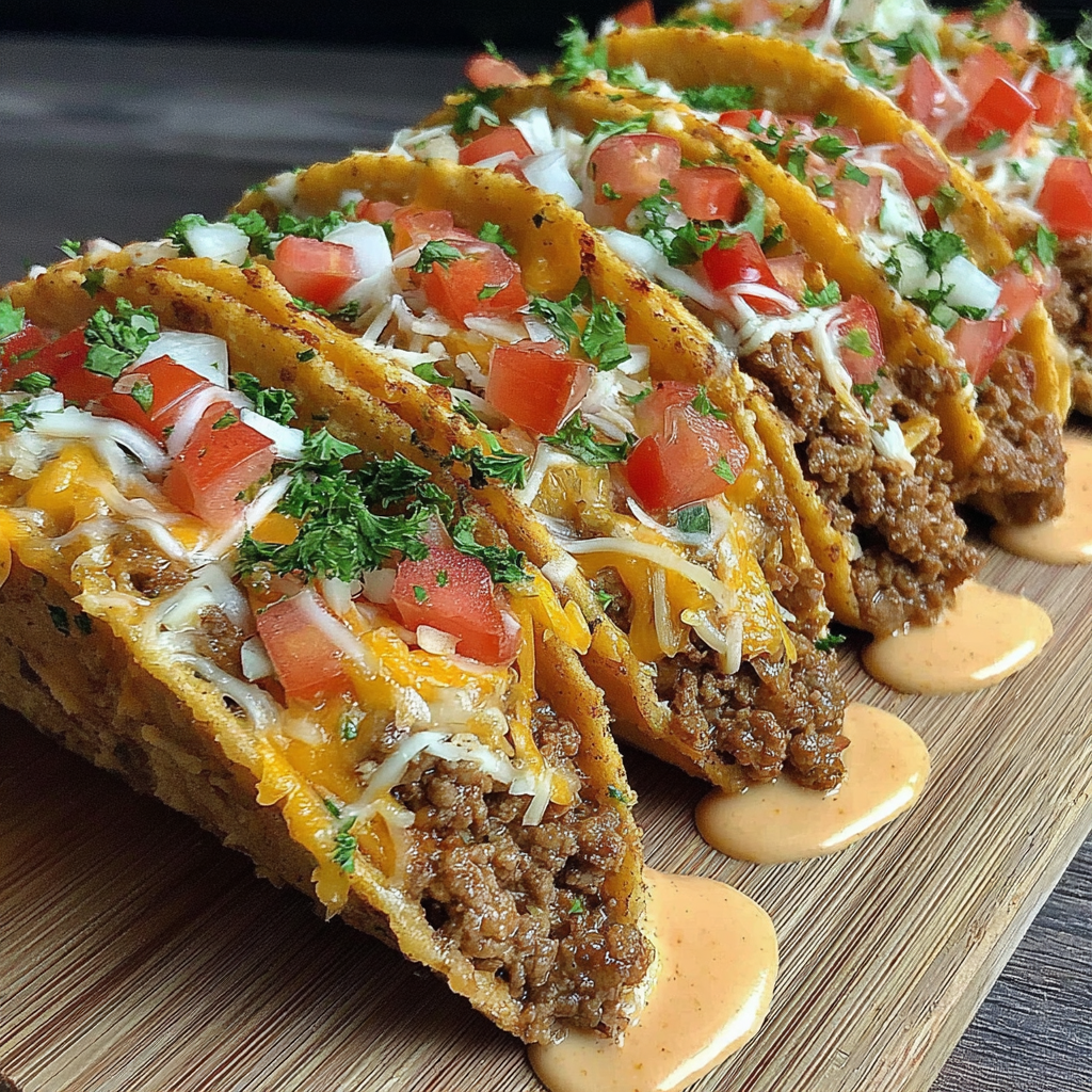 Homemade Crunchy Beef Tacos