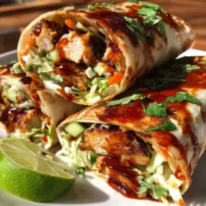 Sweet Chili Chicken Wraps