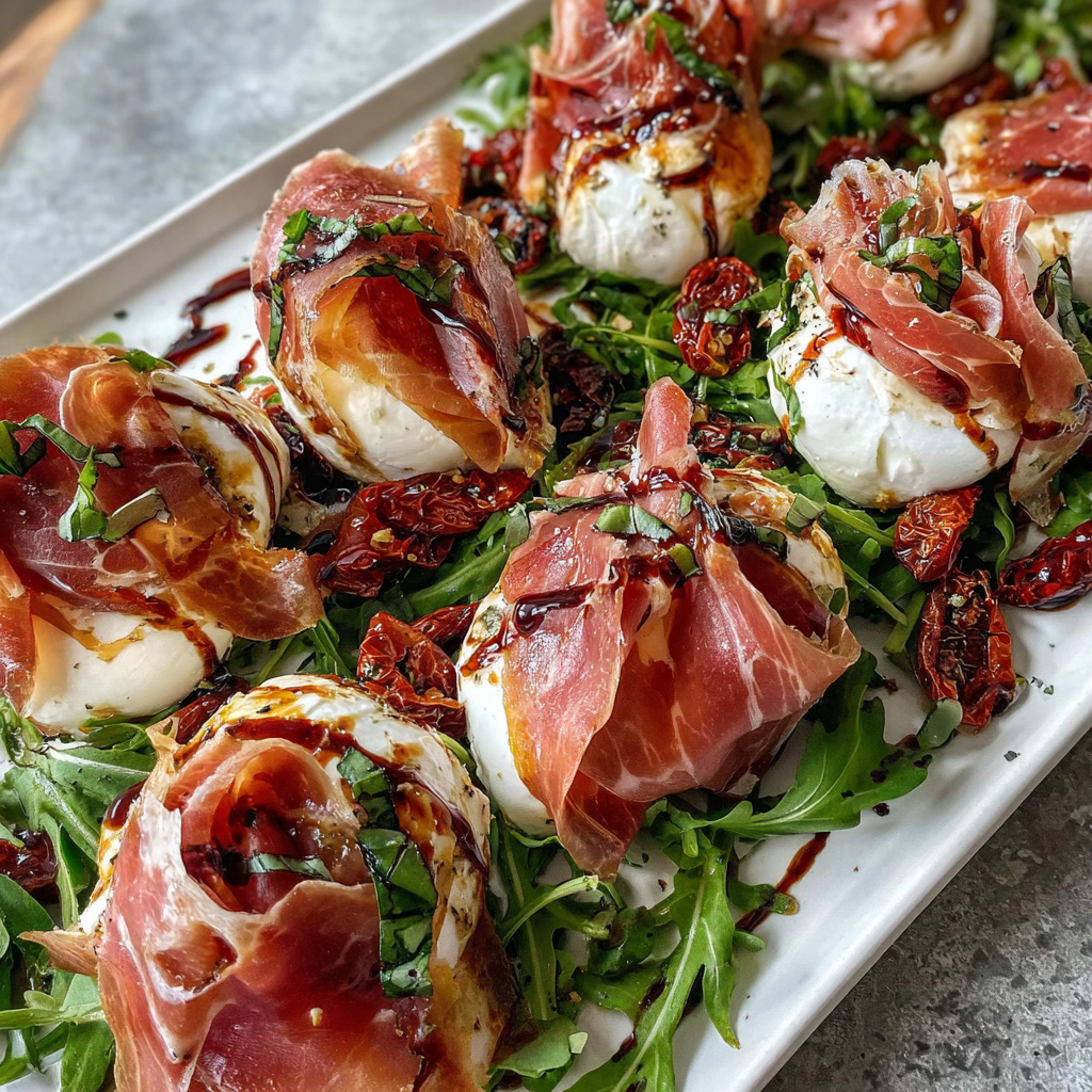 Italian Sushi Prosciutto Burrata