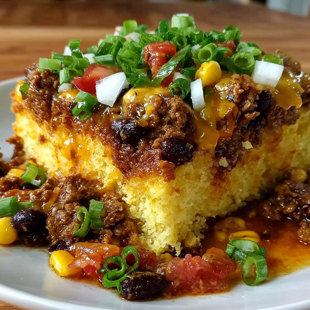 Cowboy Cornbread Casserole