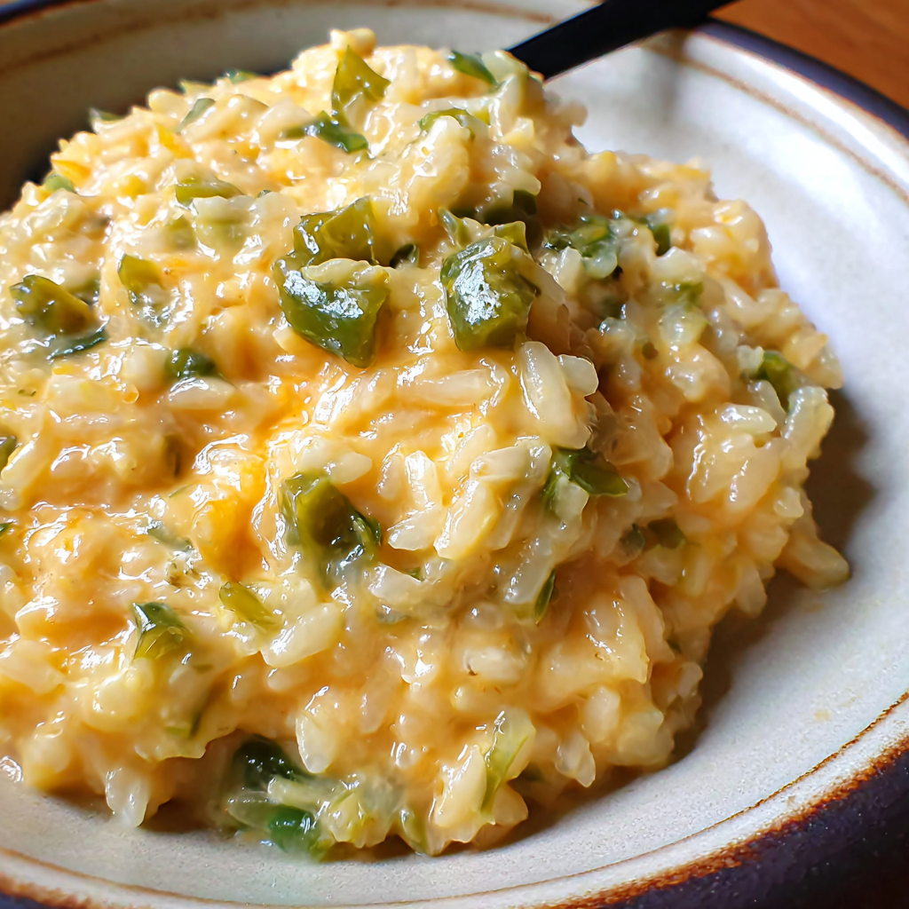 Cheesy Jalapeño Rice