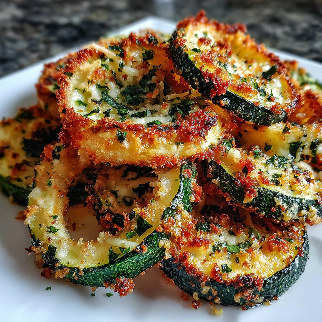 Parmesan Zucchini Rings
