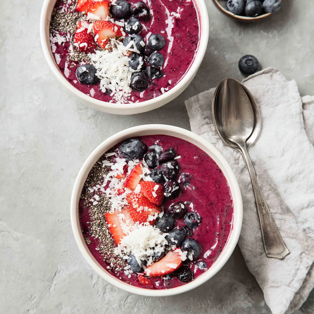 Berry Superfood Smoothie Bowl