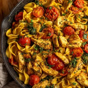 Weeknight Creamy Tuscan Chicken Pasta