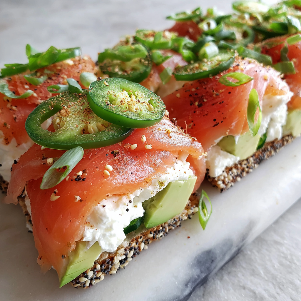 Easter Smoked Salmon and Cream Cheese Roll Ups