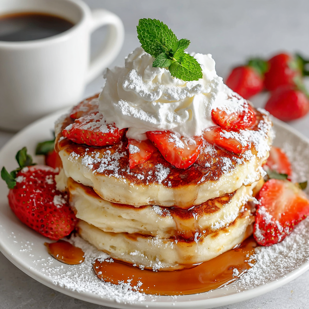 Fluffy Protein Pancakes