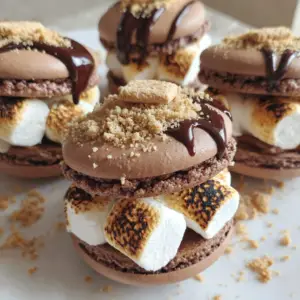 S’mores French Macarons