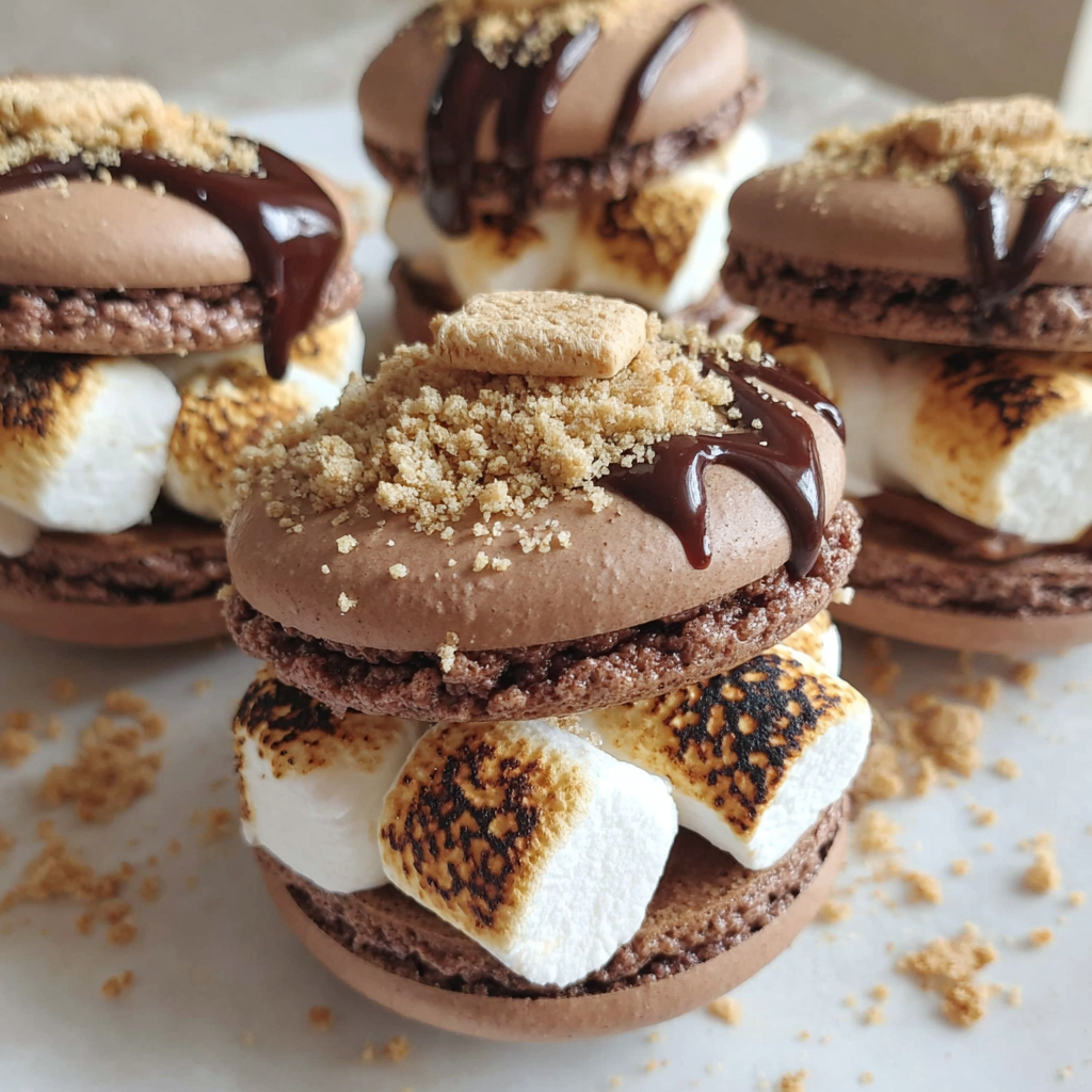 S’mores French Macarons