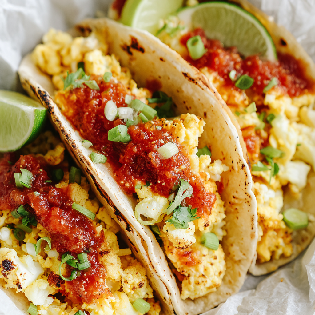 Migas Breakfast Tacos