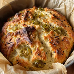 Green Chili Cheese Bread