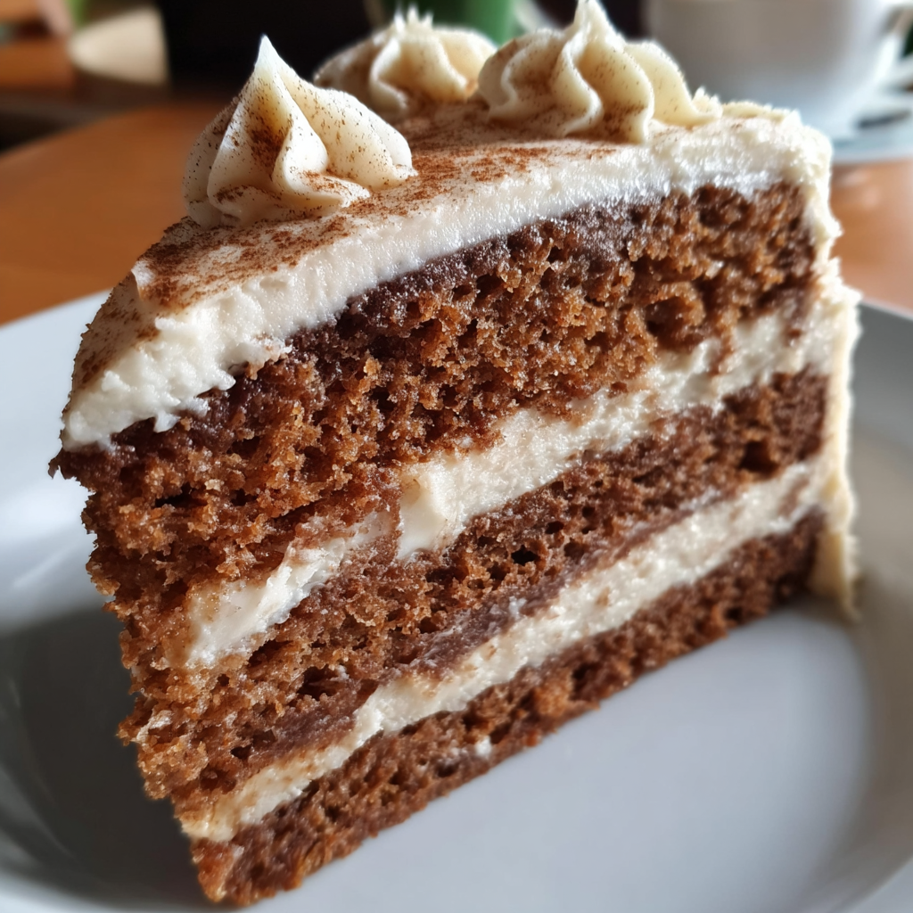 Gingerbread Cake Cinnamon Molasses Frosting