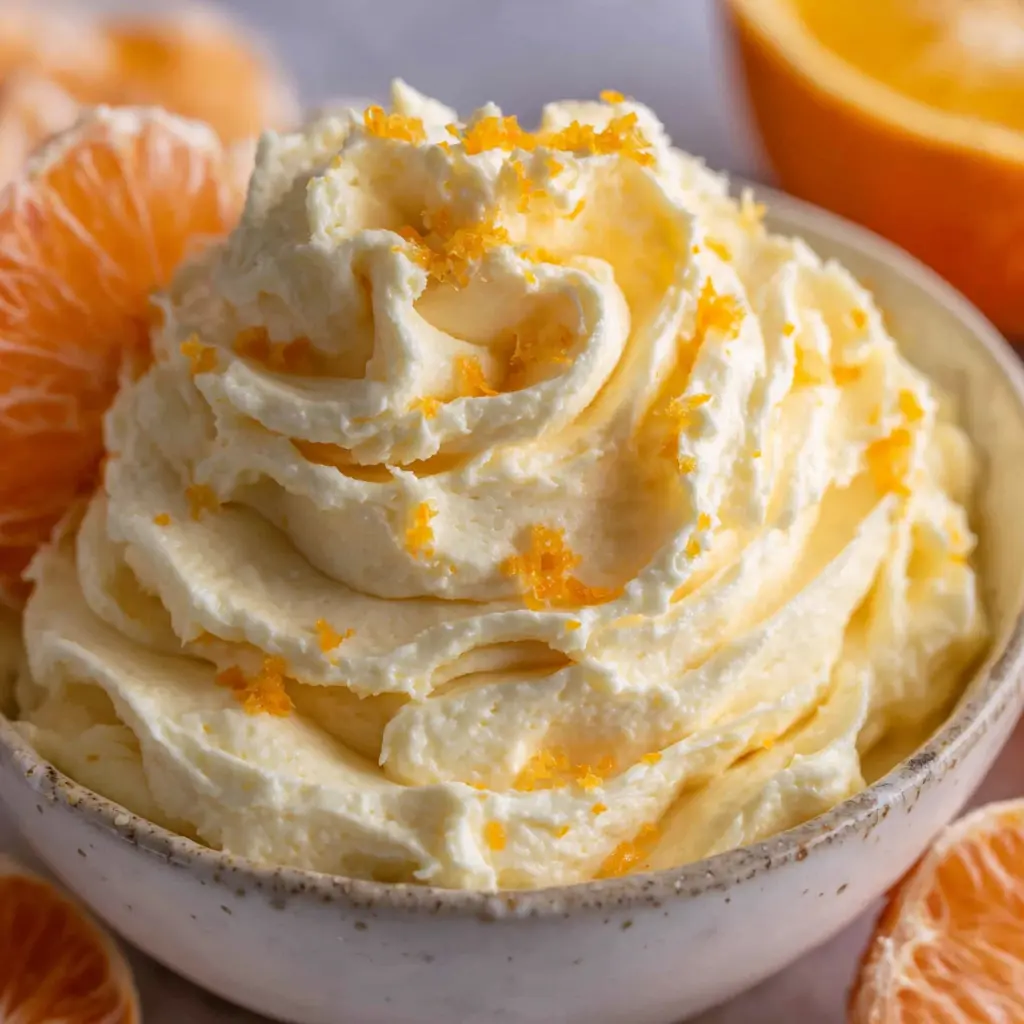 Orange Creamsicle Buttercream Frosting