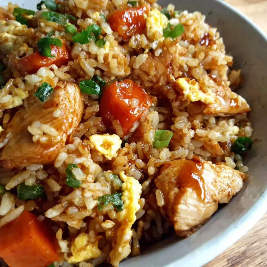 Teriyaki Chicken Fried Rice