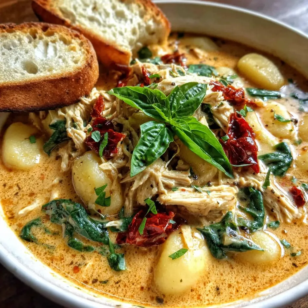 Marry Me Chicken and Gnocchi Soup