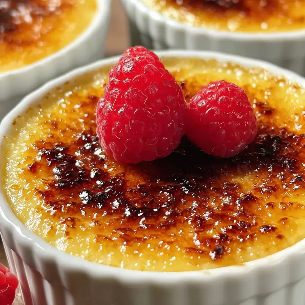 Lemon Crème Brûlée Dessert