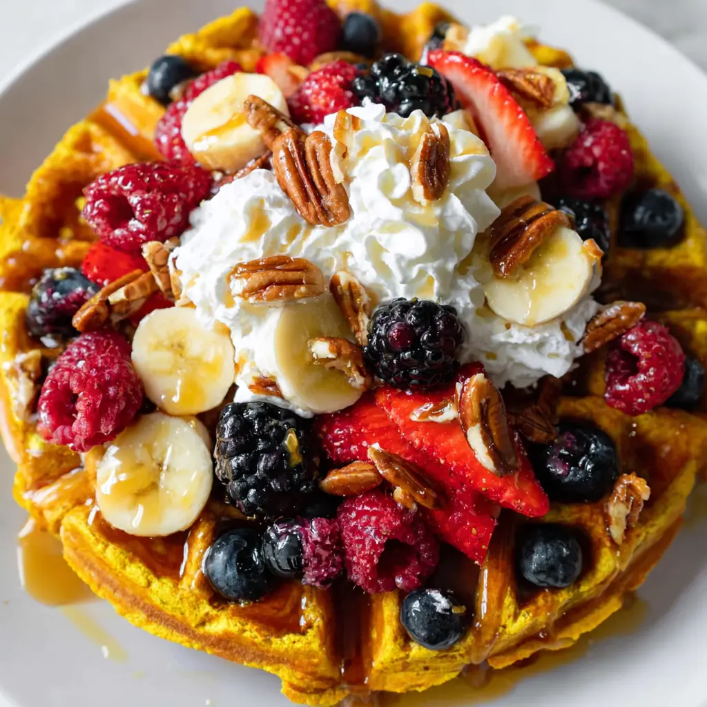 Anti-inflammatory Turmeric Waffles