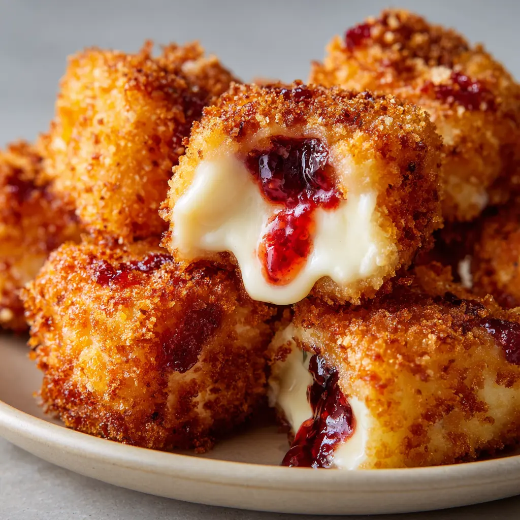 Strawberry Crunch Cheesecake Bites