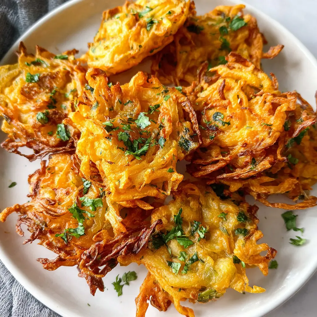 Crispy Onion Bhajis