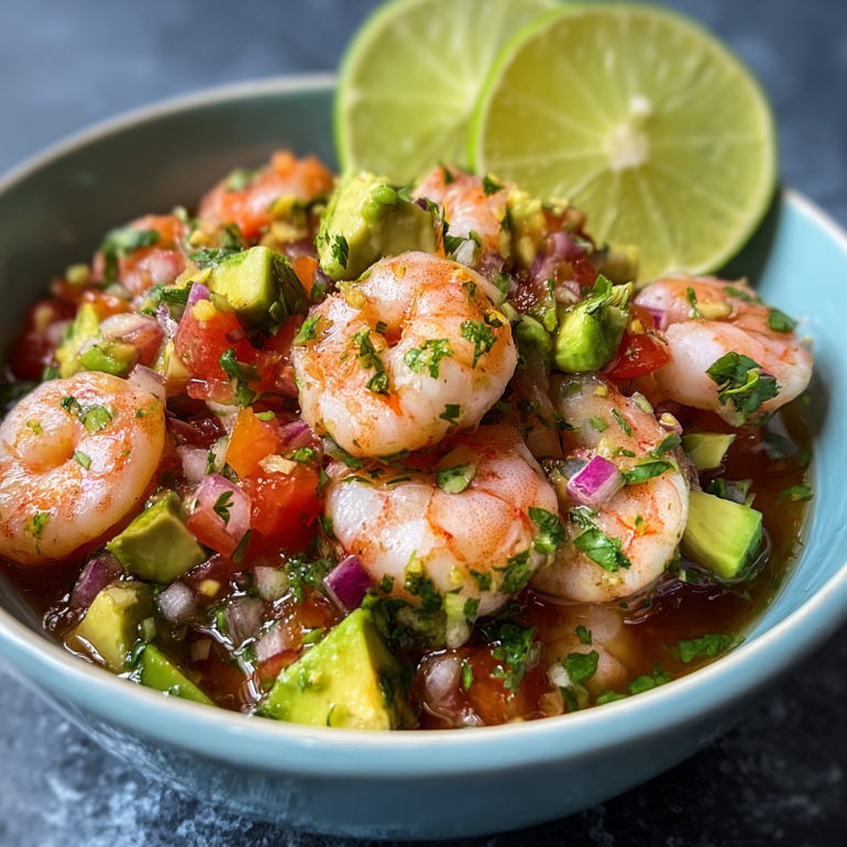 Chilli Lime Shrimp Ceviche