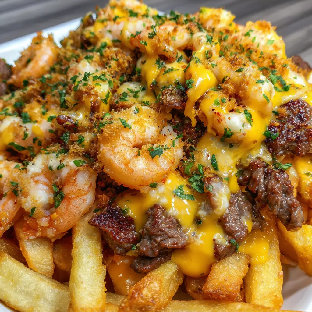 Loaded Surf & Turf Fries