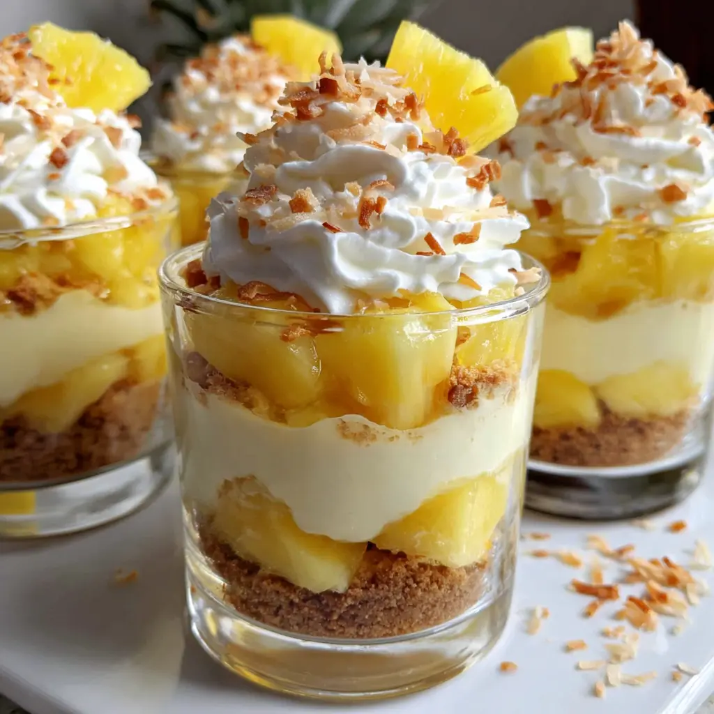 Hawaiian Dream Dessert Cups