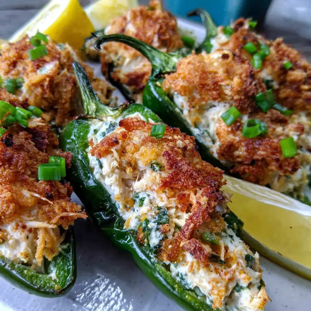 Spicy Cajun Crab Poppers