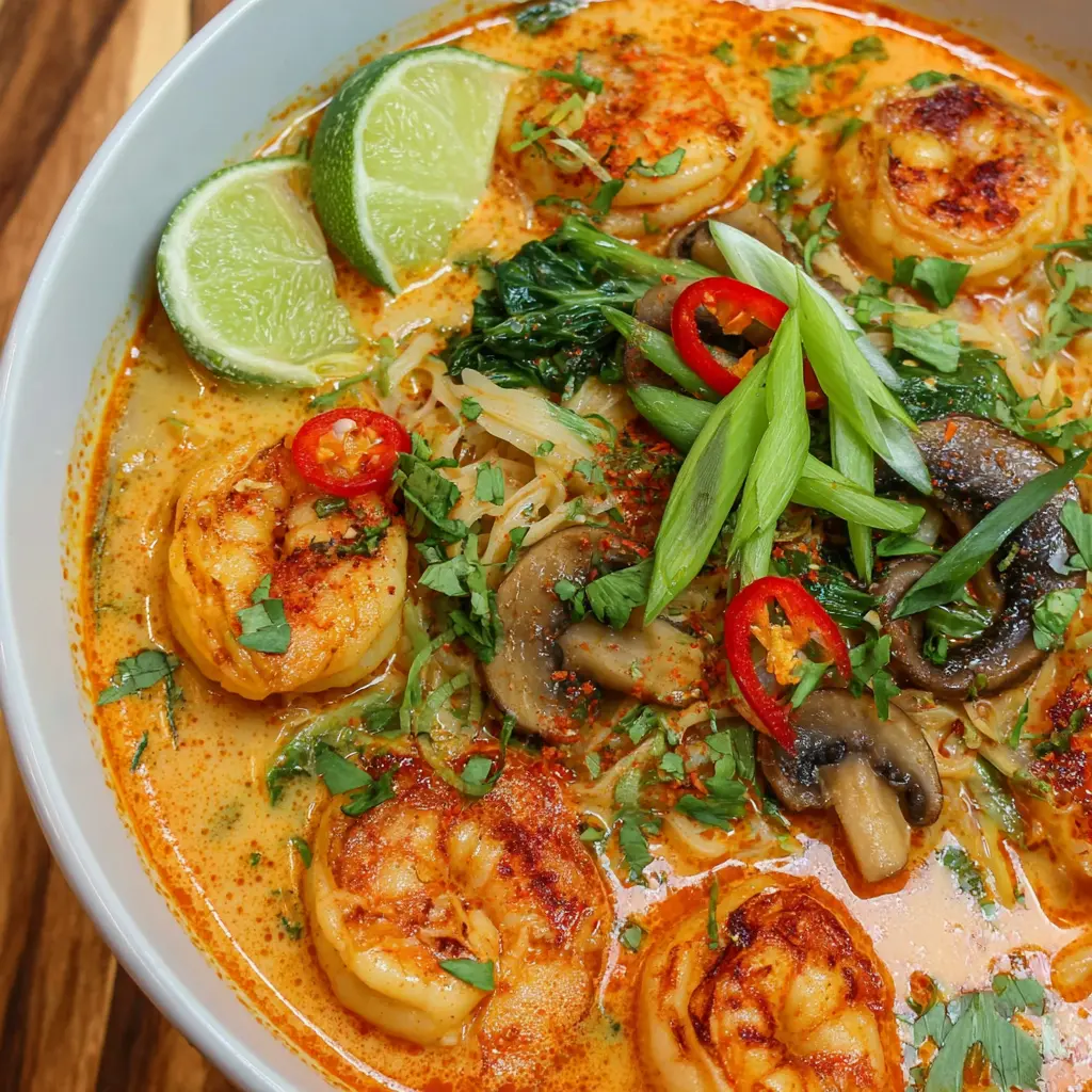 Coconut Curry Dumpling Soup