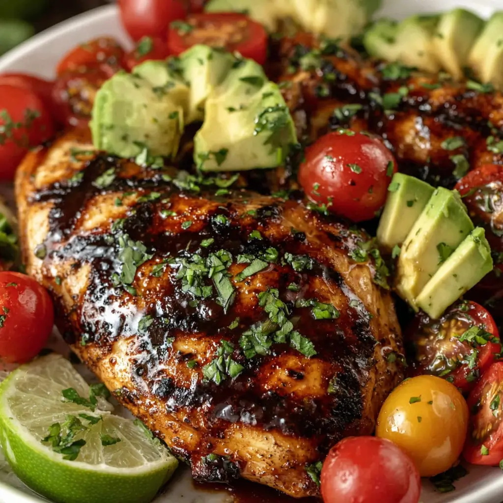 Juicy Grilled California Avocado Chicken