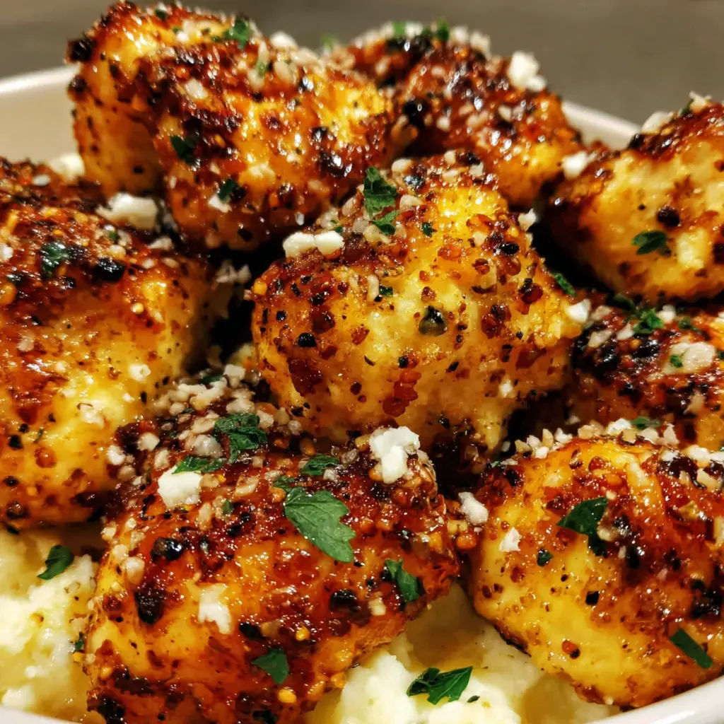 Cottage Cheese Parmesan Firecracker Chicken