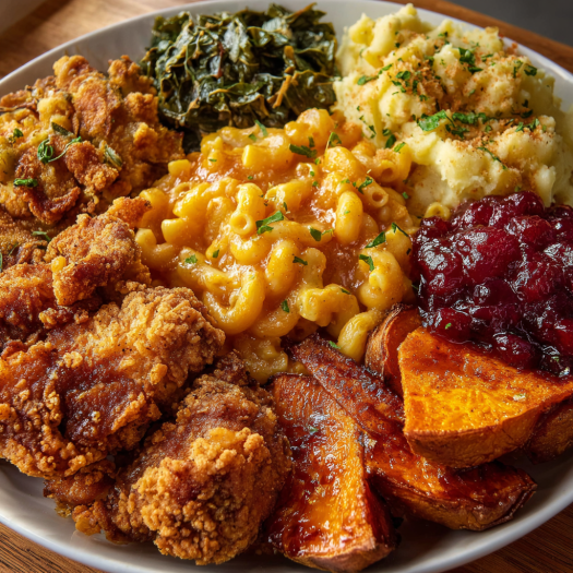 Crispy Southern Comfort Chicken Feast