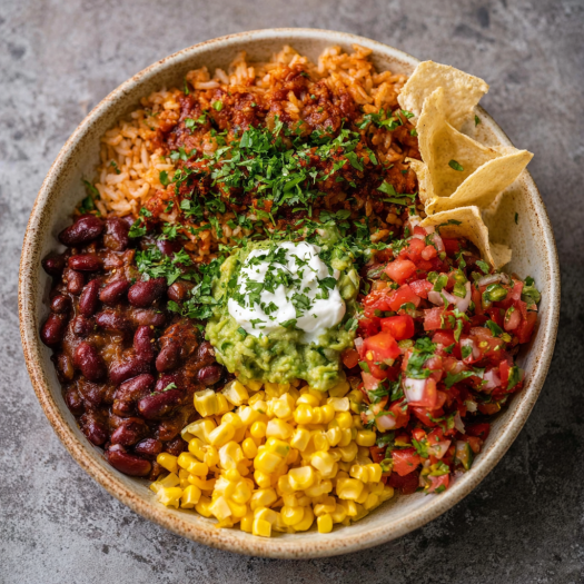 Loaded Mexican Taco Bowl