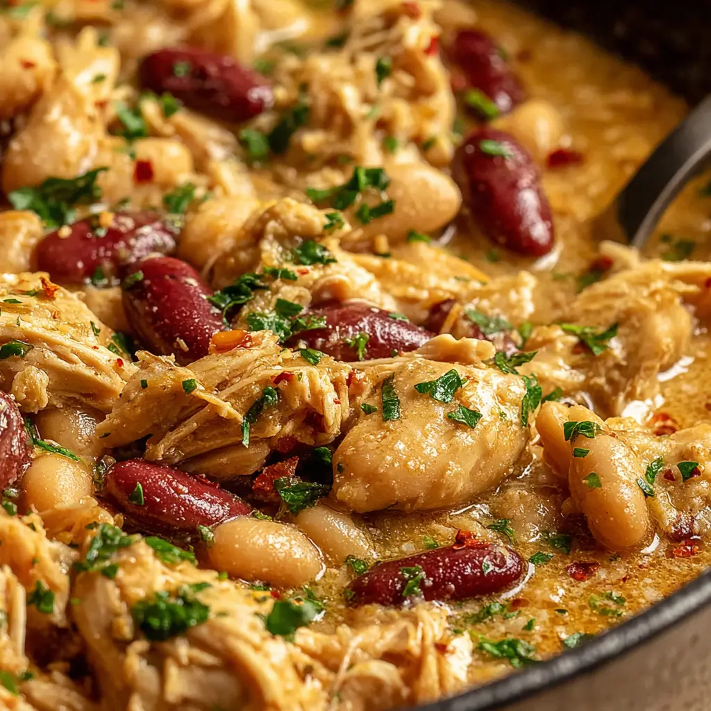 Cajun White Chicken Chili