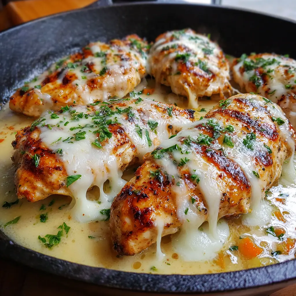 Creamy Parmesan Chicken Skillet