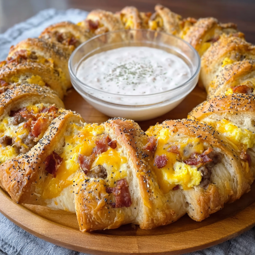Breakfast Crescent Ring