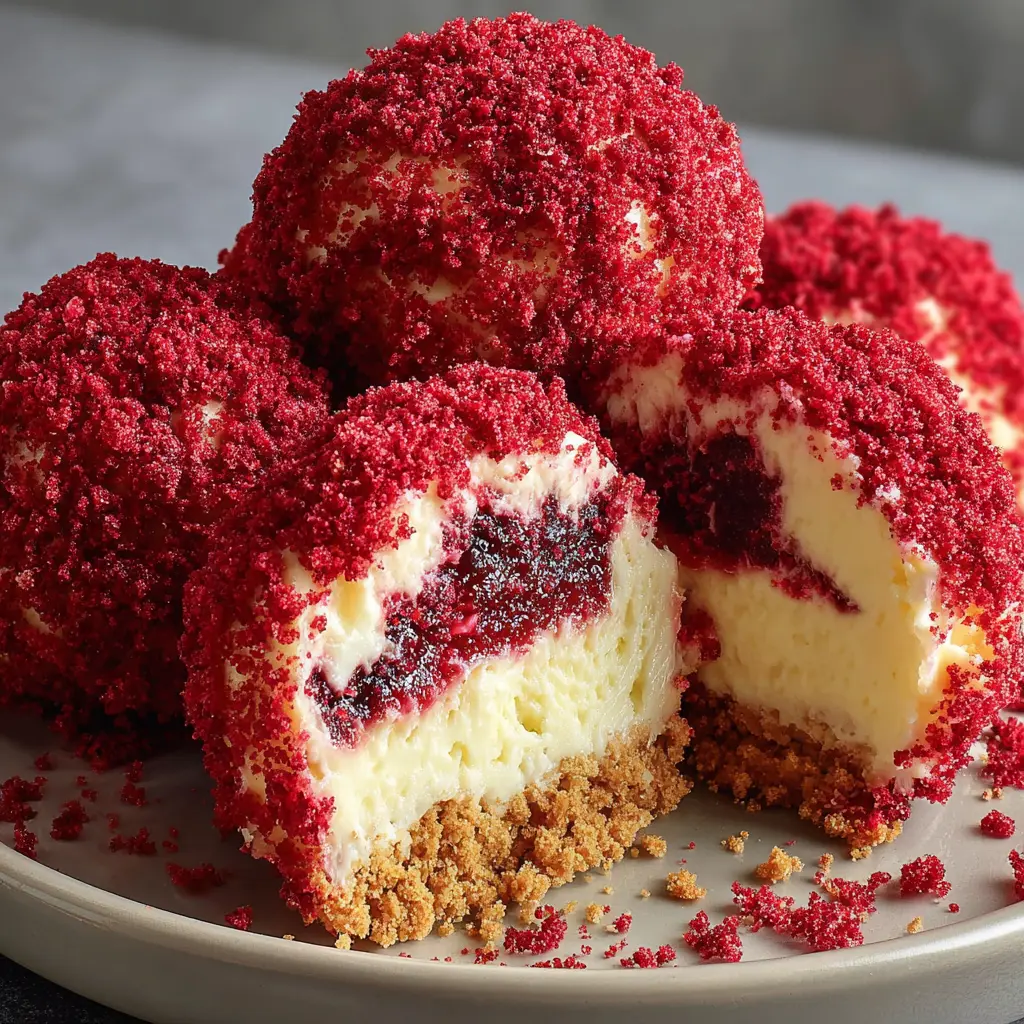 Red Velvet Cheesecake Bites Recipe