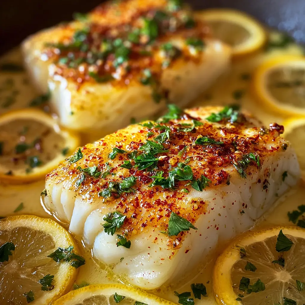 Lemon Butter Fish Fillet